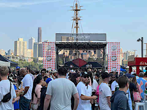 DJs at The Seaport